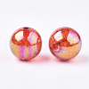 Transparent Acrylic Beads TACR-T006-01A-05-2