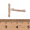 Ion Plating(IP) 304 Stainless Steel Connector Charms STAS-Q323-10RG-3