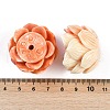 Synthetic Shell Dyed Carved Beads SHEL-M022-03-3