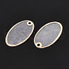 Natural Capiz Shell Pendants SSHEL-T017-24-2