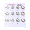 304 Stainless Steel Stud Earring EJEW-C099-02P-1