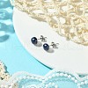 Mother's Day Jewellery Natural Pearl Beads Ear Studs EJEW-JE02880-02-4