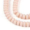 Opaque Spray Painted Glass Beads GLAA-ZX008-4mm-18H-3