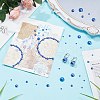 SUNNYCLUE 70G  5 Styles ABS Plastic Imitation Pearl Cabochons OACR-SC0001-45E-4