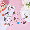 CHGCRAFT 24Pcs Tibetan Style Alloy Pendants FIND-CA0003-25B-6