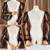 Organza Detachable Mesh Puff Sleeves AJEW-WH0270-359B-3