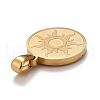 304 Stainless Steel Pendants STAS-F252-16G-3