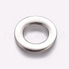 Non-Tarnish 304 Stainless Steel Linking Rings X-STAS-P234-52P-2