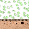 6/0 Inside Colours Transparent Glass Seed Beads X1-SEED-T007-07D-4