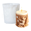 Christmas DIY Silicone Candle Molds AJEW-U014-02A-1