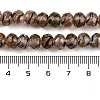 Handmade Gold Sand Lampwork Beads Strands LAMP-T007-13F-4