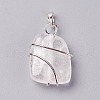 Natural & Synthetic Mixed Stone Pendants G-I220-D-3