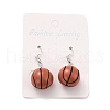 Resin Dangle Earrings EJEW-Z015-06-3