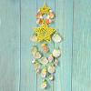 Cotton Cord Wrapped Wood Wind Chimes PW-WG95105-02-1