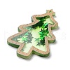 Christmas Theme Opaque Printed Acrylic Pendants SACR-Z005-02C-2