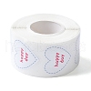 500Pcs Heart with Thank You Roll Stickers DIY-U008-01A-4