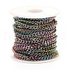 PVD Vacuum Plating 304 Stainless Steel Cuban Link Chains CHS-K016-03B-MC-2