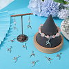 SUNNYCLUE 80PCS Tibetan Style Alloy Pendants PALLOY-SC0004-27-4