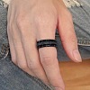 Stainless Steel Finger Rings for Unisex WG511F1-09-2