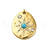 304 Stainless Steel Pendants STAS-U049-02B-06G-1