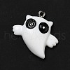 Halloween Opaque Resin Pendants RESI-D055-103P-02-3