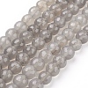 Natural Grey Agate Beads G-A047-1-1