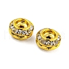 Brass Rhinestone Beads RB-F035-04G-2