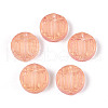 Transparent Spray Painted Glass Beads GLAA-S190-007A-06-1