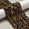 Natural Tiger Eye Beads Strands G-P575-C10-6mm-1