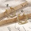 304 Stainless Steel Stud Earrings EJEW-F354-05G-01-3