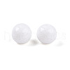 Opaque Solid Color Glass Beads GLAA-N007-4mm-A01-4