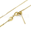 Ion Plating(IP) 304 Stainless Steel Bar Link Necklaces NJEW-H042-01G-2