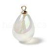 8Pcs UV Plating Acrylic Pendants FIND-YW0002-04F-2