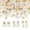Sparkeads 120Pcs 3 Style Acrylic Pearl Pendants & ABS Plastic Pendants FIND-SK0001-01-1