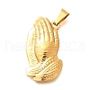 201 Stainless Steel Pendants STAS-Q344-05A-G-1