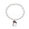 Alloy Enamel Charm Bracelets BJEW-JB10851-01-1