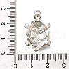 304 Stainless Steel Pendants STAS-E545-05P-3