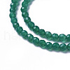 Natural Dyed & Heated Green Onyx Agate Beads Strands G-F596-12B-4mm-3