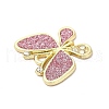 Alloy Enamel Pendants ENAM-F144-14B-3