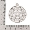 201 Stainless Steel Pendants STAS-Z109-02P-1-3