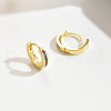 Exquisite S925 Sterling Silver Colorful Cubic Zirconia Hoop Earrings BF5628-2