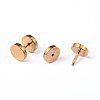 Flat Round 304 Stainless Steel Barbell Cartilage Earrings EJEW-L164-05G-1