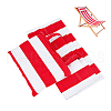 Canvas Cloth Beach Lounge Chair Cover with Pillows AJEW-WH0342-54A-1