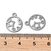 Non-Tarnish 304 Stainless Steel Charms STAS-Q303-02P-3