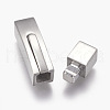 304 Stainless Steel Bayonet Clasps STAS-A035F-5MP-4