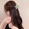 Flower Alloy Rhinestone Claw Hair Clips PW-WG5936D-02-3