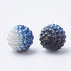 Imitation Pearl Acrylic Beads OACR-T004-10mm-M-3