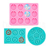 Boutigem 3Pcs 3 Style  Constellation Pendants Silicone Molds DIY-BG0001-08-8