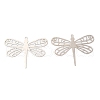 Long-Lasting Plated Brass Filigree Pendants KK-K336-34P-1
