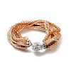 Glass Seed Beads Multi-strand Bracelets BJEW-H203-03S-02-2